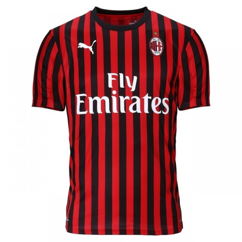 2019-20 AC Milan Home IBRAHIMOVIC #21 Soccer Jersey Shirt - Click Image to Close